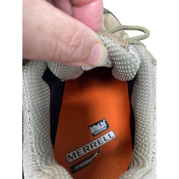 Merrell Goretex Wms brown suede hiking running trails sneakers Sz 8.5 SKU 9750 - Picture 8 of 16